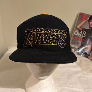 Adidas Los Angeles Lakers 2013 NBA Draft Cap SnapBack Hat Basketball Black